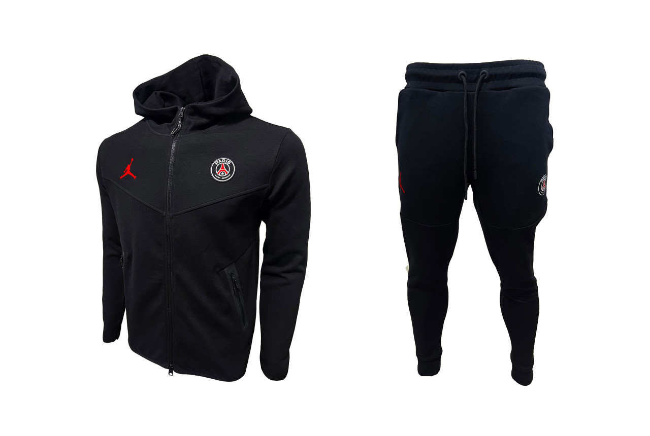 Nike Tech Fleece Paris Saint Germain Black