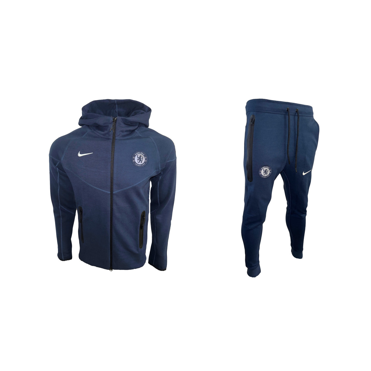  Мъжки спортен екип Nike Tech Fleece CHELSEA Dark Blue