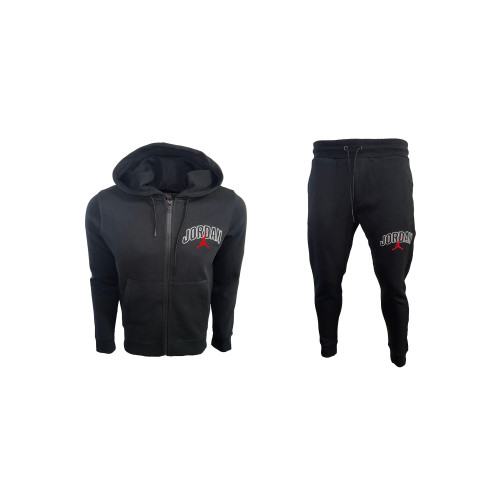 Мъжки екип Nike Tracksuit JORDAN Black Red