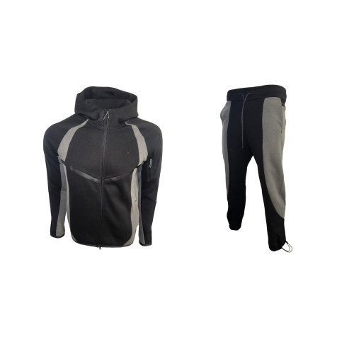  Мъжки спортен екип Nike Tech Fleece New Black Grey