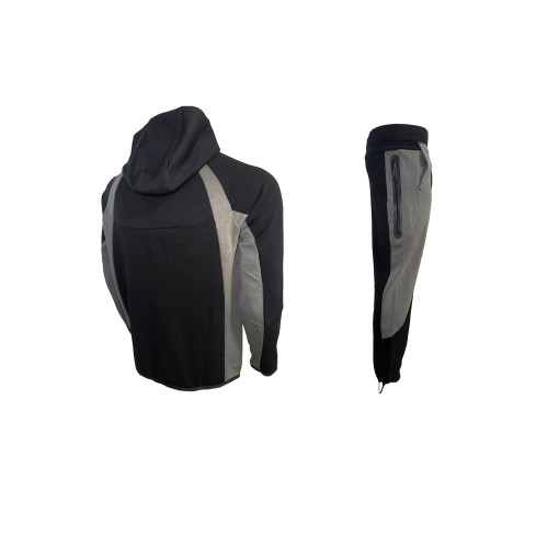  Мъжки спортен екип Nike Tech Fleece New Black Grey