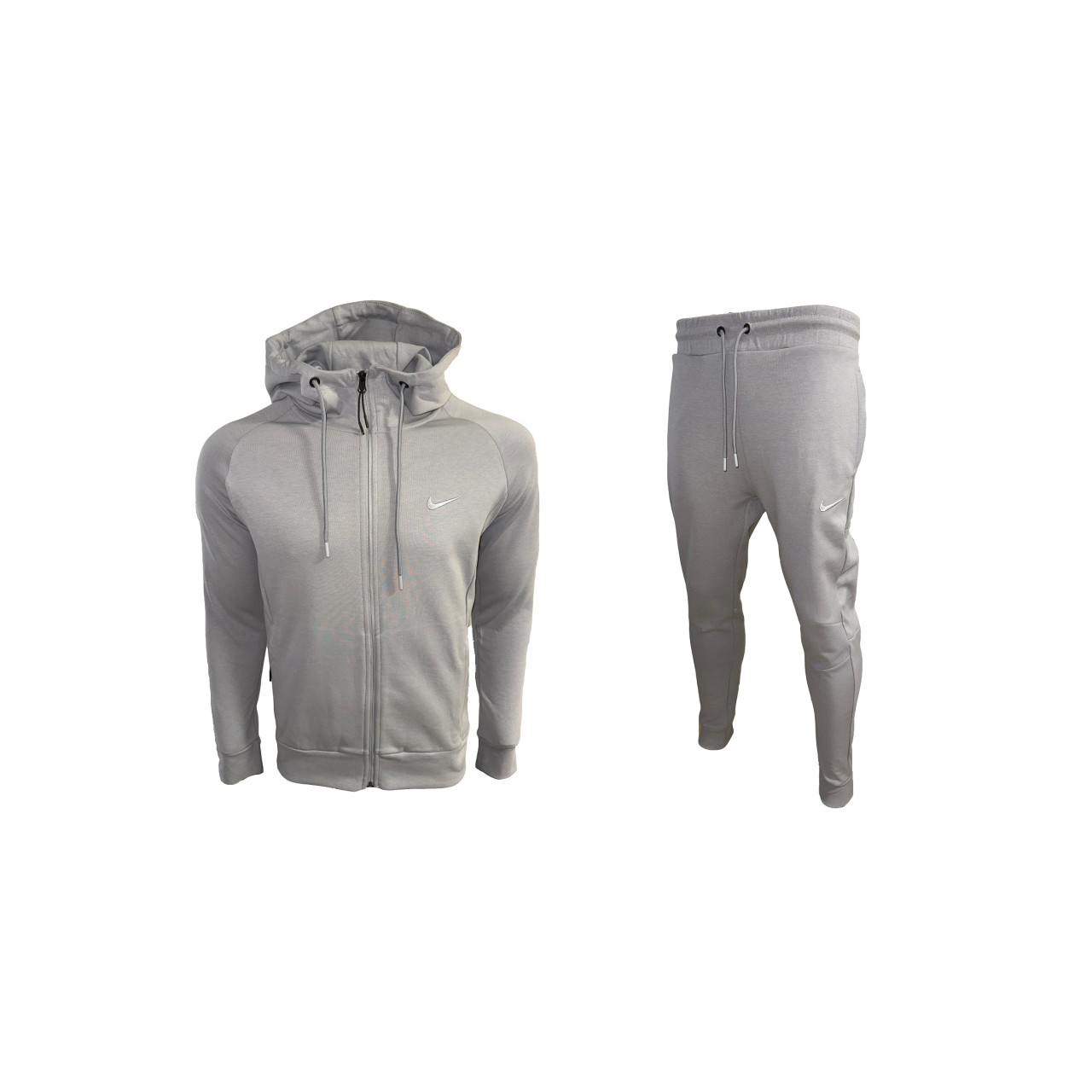 Мъжки спортен екип Nike Tracksuit Dri-Fit Light Grey