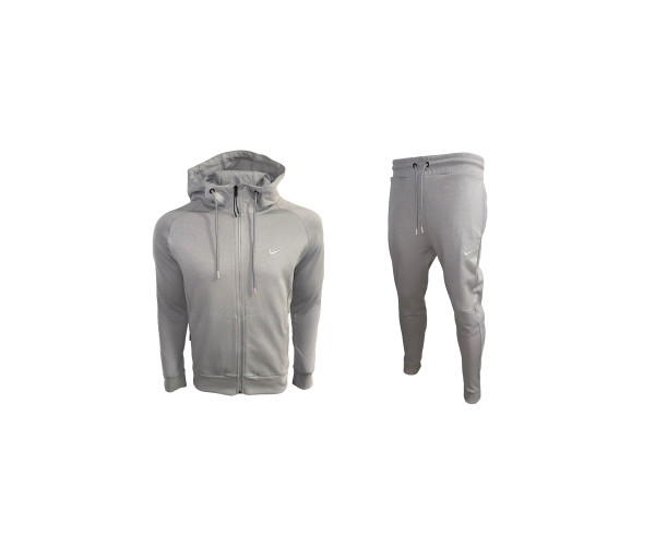 Мъжки спортен екип Nike Tracksuit Dri-Fit Light Grey