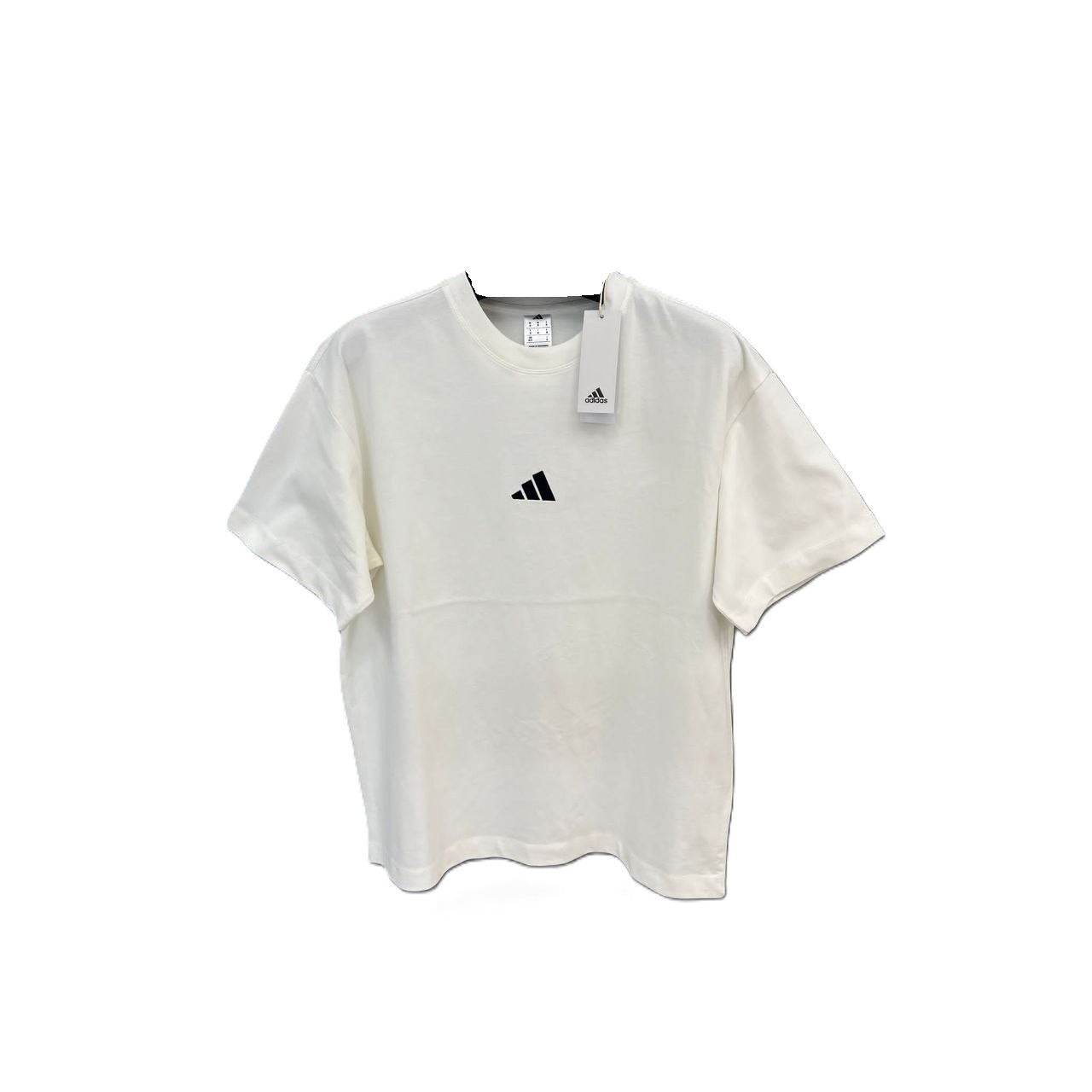 Мъжка тениска ОВЪРСАЙЗ Adidas T-shirt White