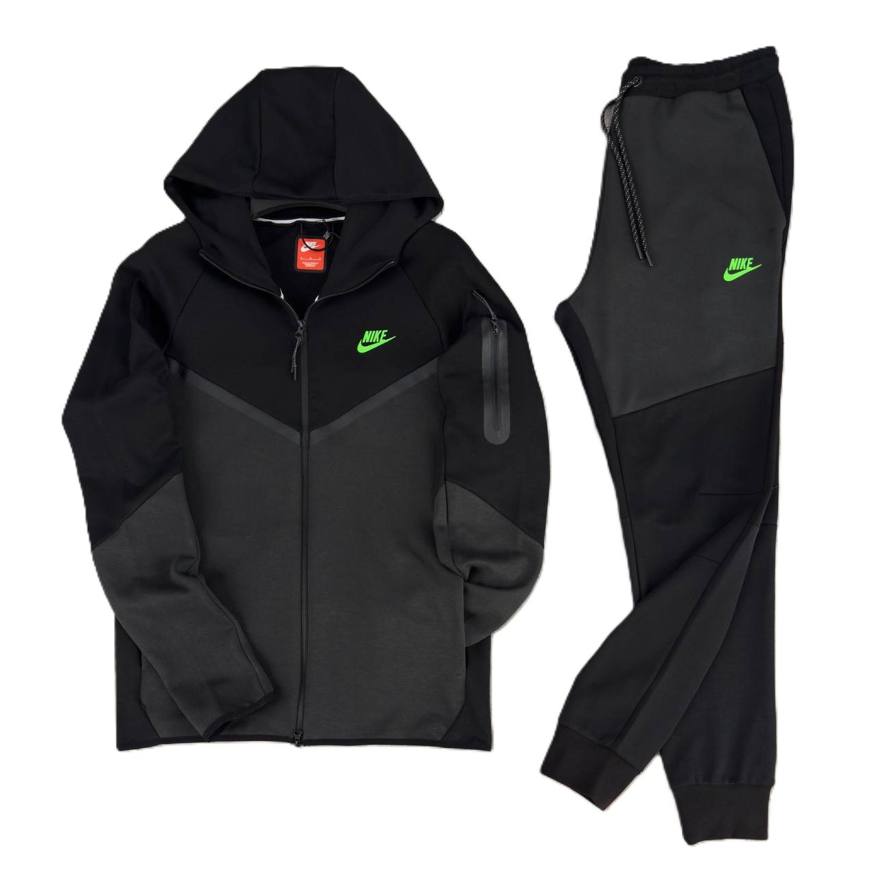  Мъжки спортен екип Nike Tech Fleece Grey black