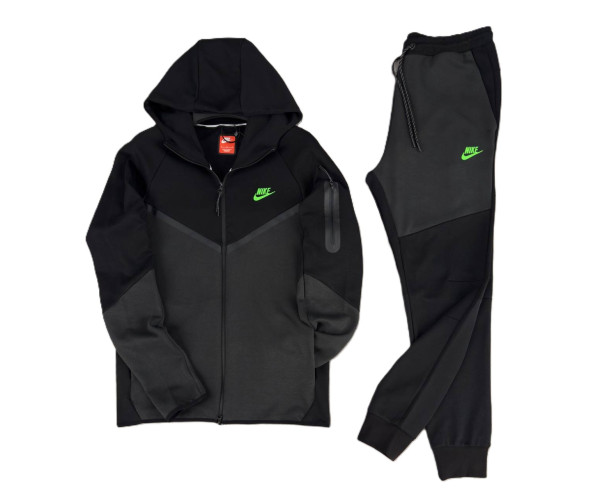  Мъжки спортен екип Nike Tech Fleece Grey black