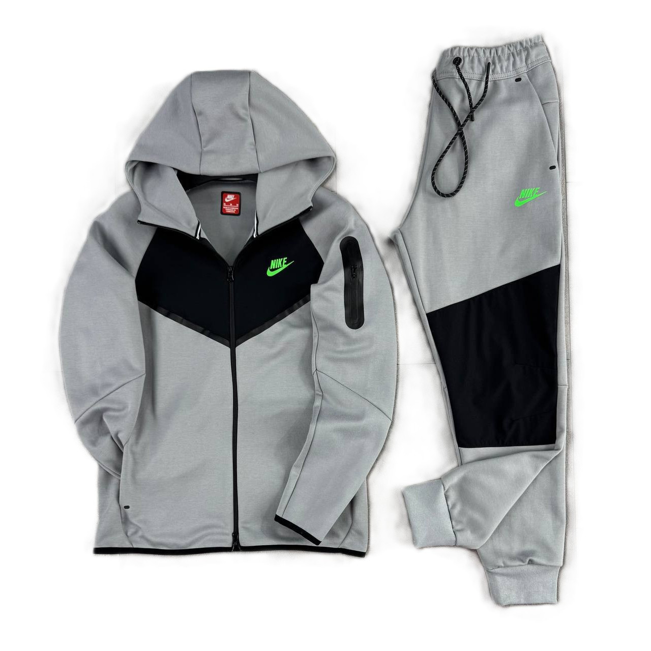  Мъжки спортен екип Nike Tech Fleece Grey black