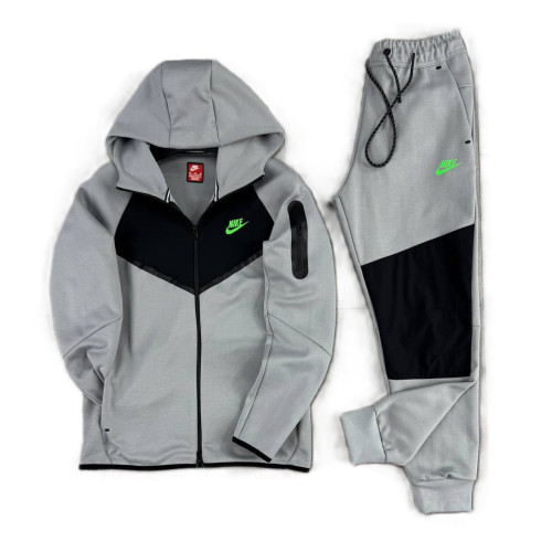  Мъжки спортен екип Nike Tech Fleece Grey black