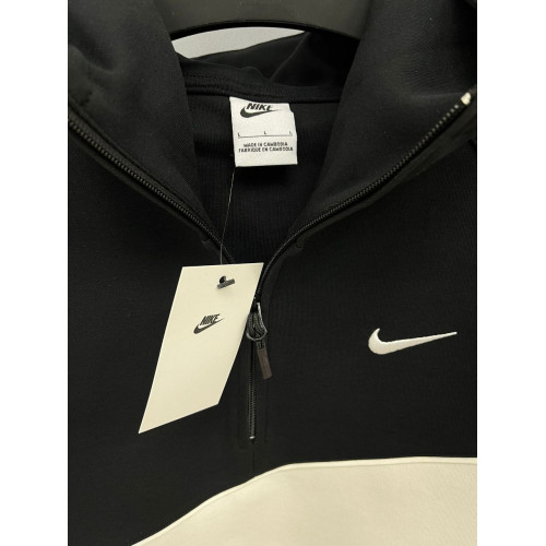 Nike Swoosh Tracksuit Black White