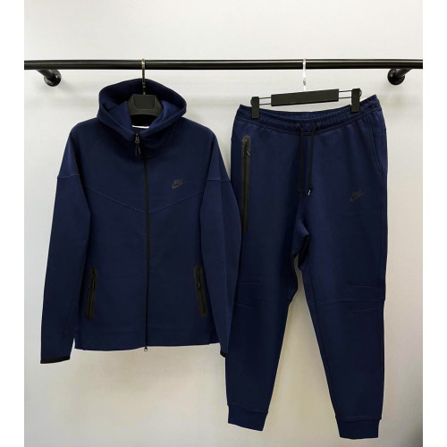  Nike Tracksuit Tech Fleece Dark Blue New Model