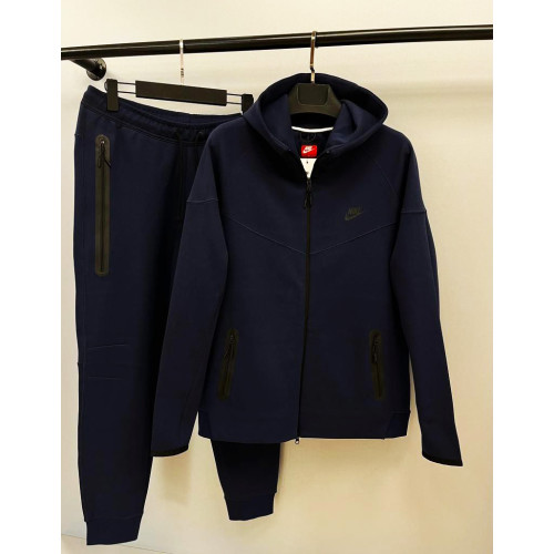  Nike Tracksuit Tech Fleece Dark Blue New Model