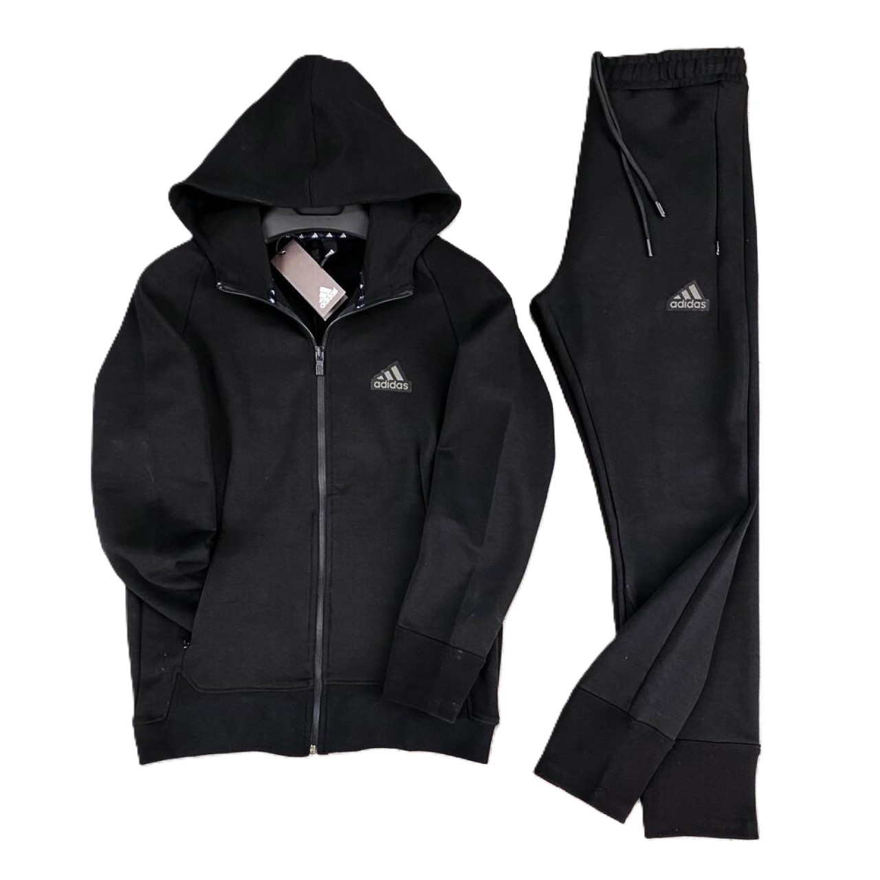 Мъжки спортен екип Adidas Tracksuit Black