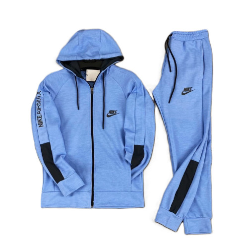Мъжки спортен екип Nike Tracksuit AIRMAX Light Blue
