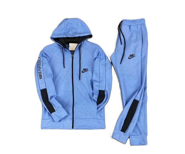 Мъжки спортен екип Nike Tracksuit AIRMAX Light Blue