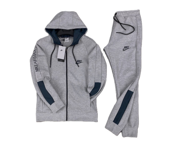 Мъжки спортен екип Nike Tracksuit AIRMAX Light Grey