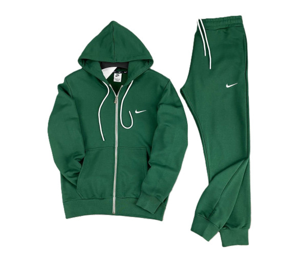 Мъжки спортен екип Nike Classic Tracksuit Green
