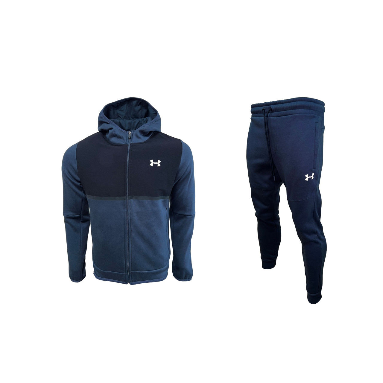 Under Armour Winter Tracksuit Dark Blue Black 