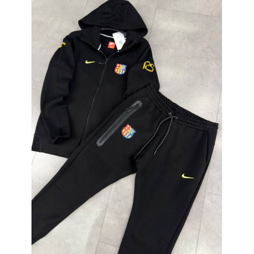  Мъжки спортен екип Nike Barcelona  Tech Fleece черно