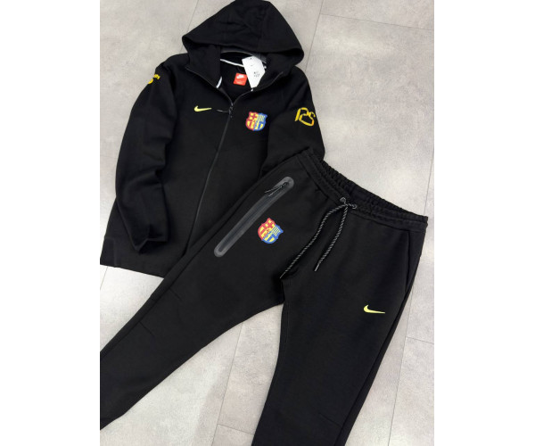  Мъжки спортен екип Nike Barcelona  Tech Fleece черно