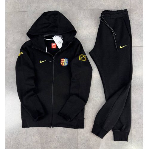  Мъжки спортен екип Nike Barcelona  Tech Fleece черно
