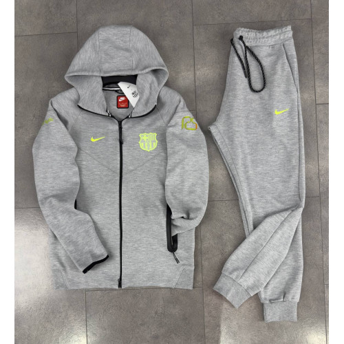  Мъжки спортен екип Nike Barcelona Tech Fleece сиво
