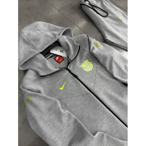  Мъжки спортен екип Nike Barcelona Tech Fleece сиво