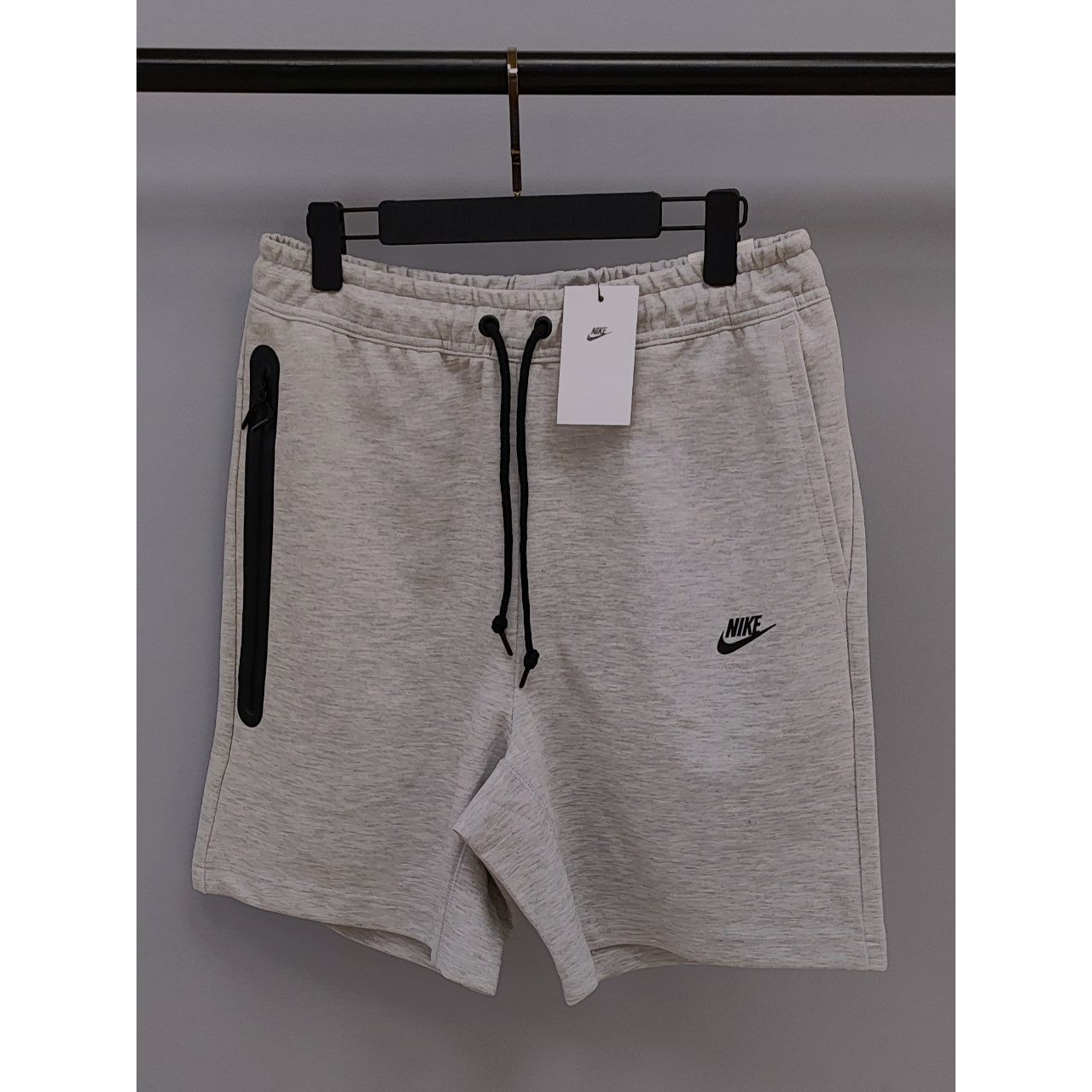Мъжки спортни къси панталони Nike Tech Fleece Shorts Light Grey