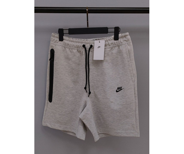 Мъжки спортни къси панталони Nike Tech Fleece Shorts Light Grey
