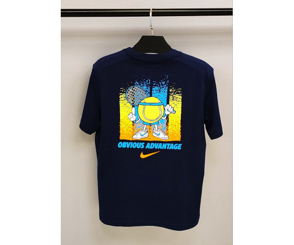 Nike OBVIOUS ADVANTAGE T-shirt Dark blue