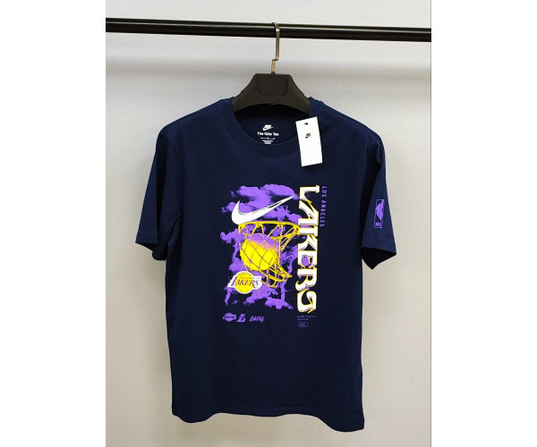 Мъжка спортна тениска Nike LA Lakers T-shirt  Black