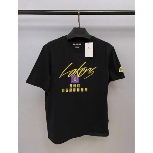 Nike Jordan LAKERS T-shirt  Black