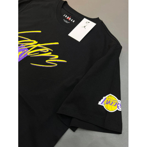 Мъжка спортна тениска Nike Jordan LAKERS T-shirt  Black