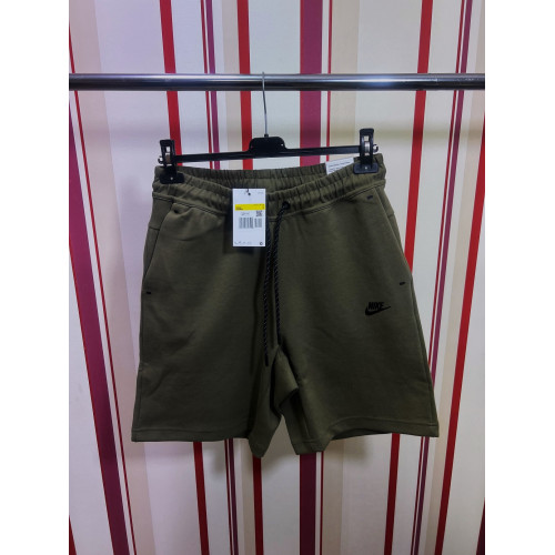 Мъжки спортни къси панталони Nike Tech Fleece Shorts Army Green