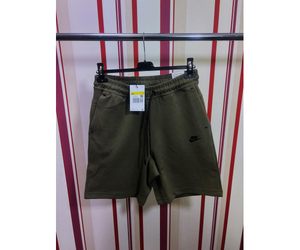 Мъжки спортни къси панталони Nike Tech Fleece Shorts Army Green