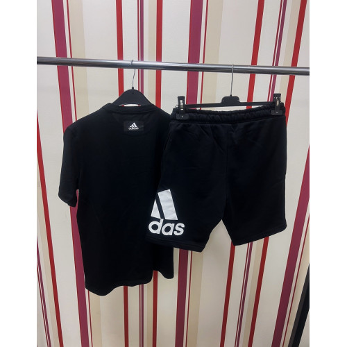 Adidas Classic Big Logo Shorts + T-shirt Black