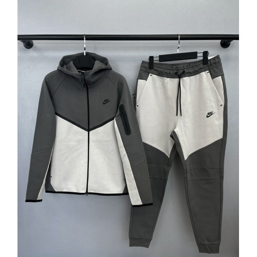  Мъжки спортен екип Nike Tech Fleece Dark Grey Light Grey