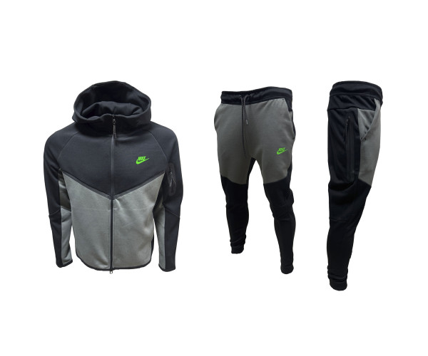  Мъжки спортен екип Nike Tech Fleece Black Dark Grey