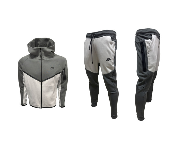  Мъжки спортен екип Nike Tech Fleece Dark Grey Light Grey