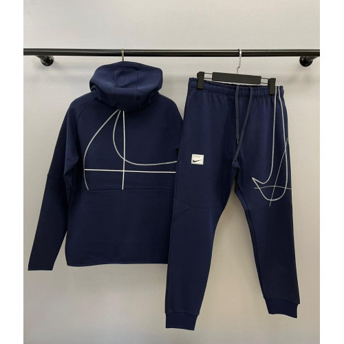 Nike Performance Sweatshirt + Pants Dark Blue