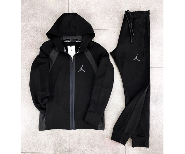 Мъжки спортен екип Nike Tracksuit JORDAN Black