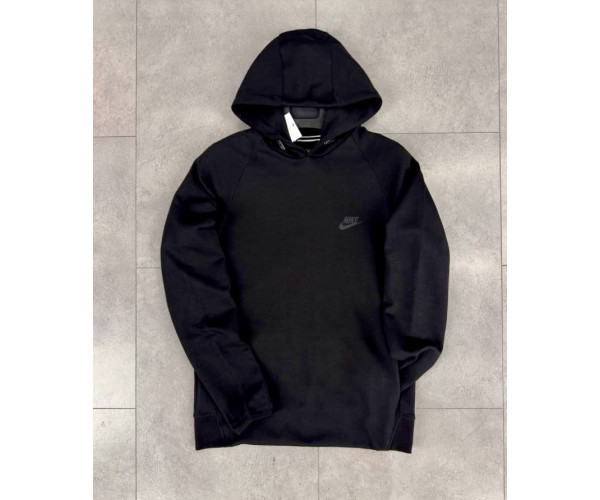 Мъжки суитшърт с качулка Nike Tech Fleece Sweatshirt Black