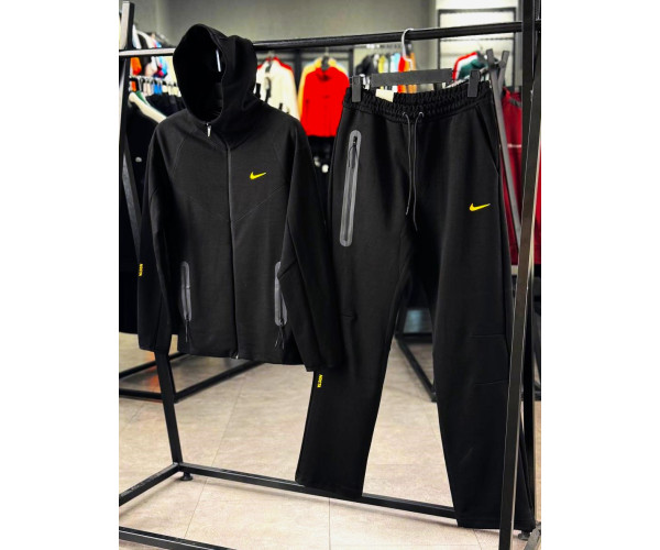  Мъжки спортен екип Nike Tracksuit Tech Fleece Nocta Black