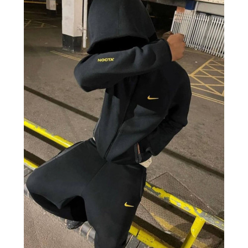  Мъжки спортен екип Nike Tracksuit Tech Fleece Nocta Black
