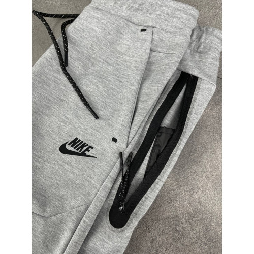  Мъжки спортен екип Nike Tracksuit Tech Fleece Light Grey