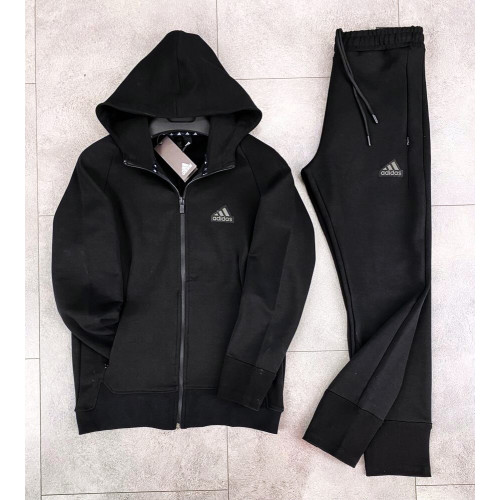 Мъжки спортен екип Adidas Tracksuit Black