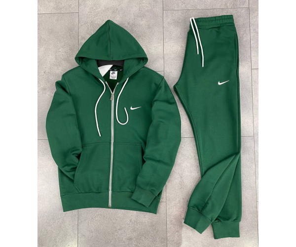 Мъжки спортен екип Nike Classic Tracksuit Green