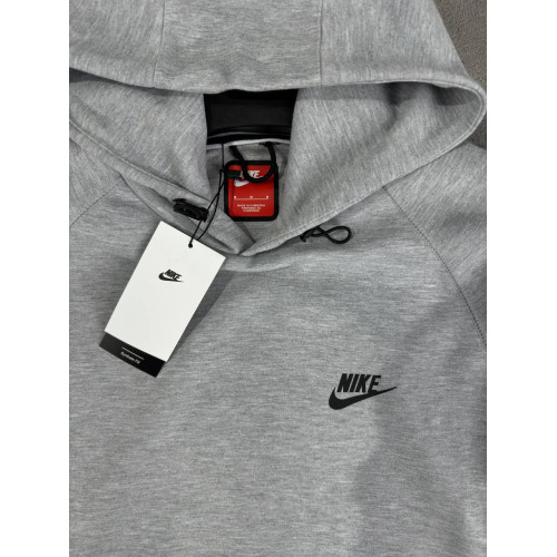 Мъжки суитшърт с качулка Nike Tech Fleece Sweatshirt Light grey