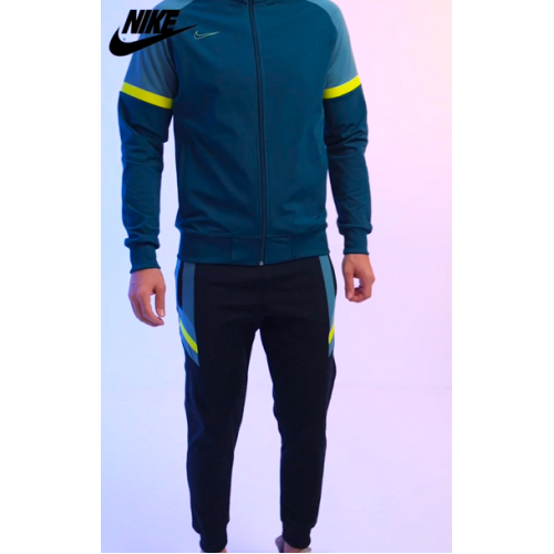 Мъжки екип Nike Tracksuit  Dark Blue Petrol