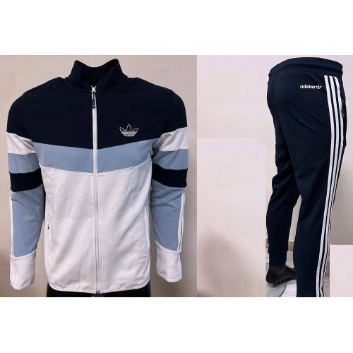 Мъжки спортен екип Adidas Originals Tracksuit Dark Blue White