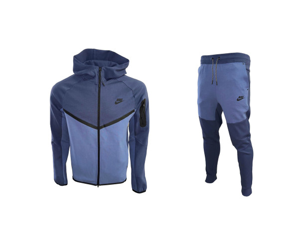  Мъжки спортен екип Nike Tech Fleece Indigo Storm